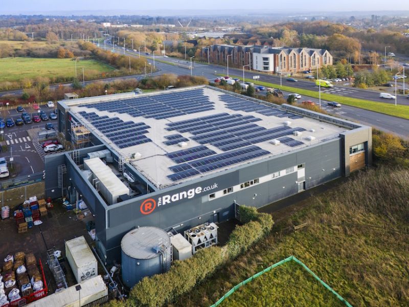 The Range to turn its retail warehouses into distributed power plants