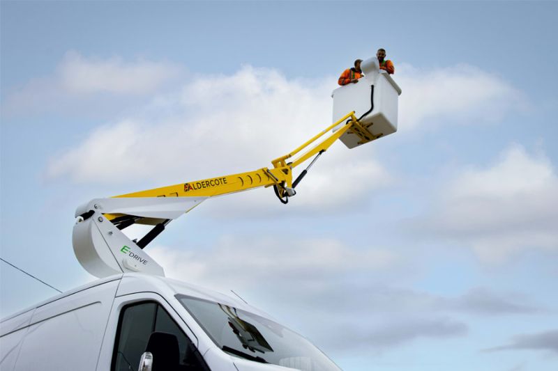 Aldercote unveils innovative access platform for fully electric vehicles