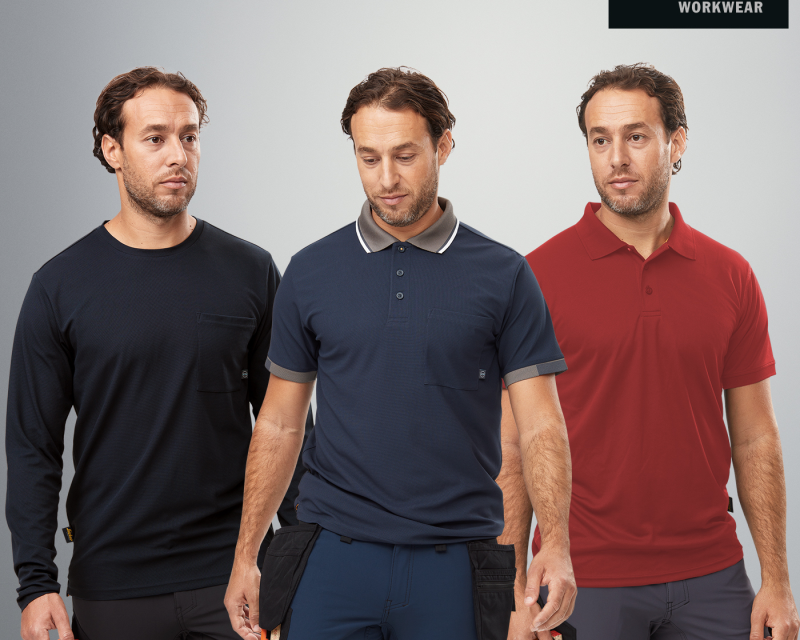 Snickers workwear for summer – Cooling technology and verifiable sustainability