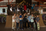 byc skateboarders warm to christmas spirit medium