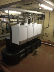quinta pro cascade in the main plant room at sandbach school cheshire medium