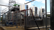the hrs 3 tank batch sludge pasteuriser system provides 40 heat regeneration medium