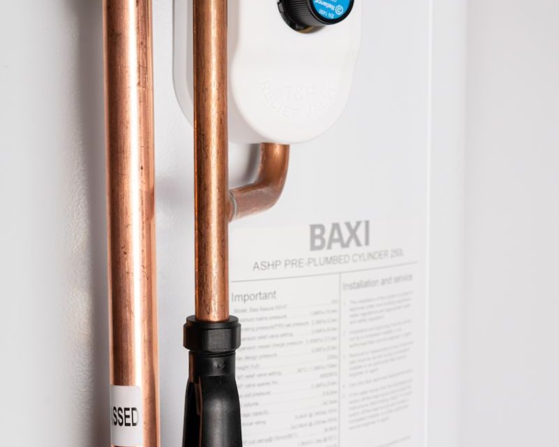 New Baxi pre-plumbed ASHP cylinder helps speed up social housing projects