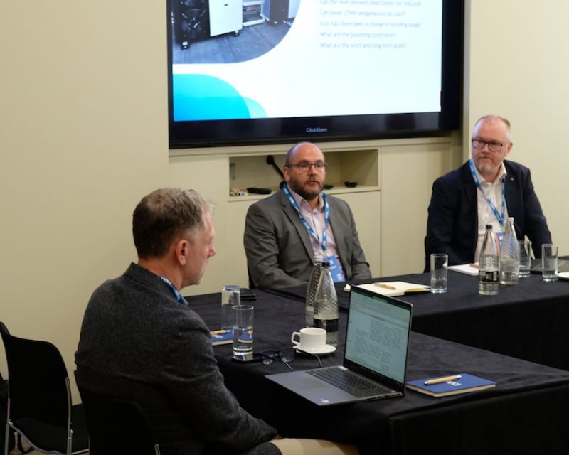Barriers and enablers to heat decarbonisation in the care sector