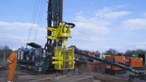Bore hole drilling at the University of Warwick