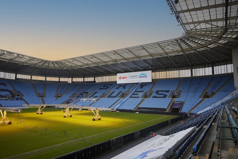Coventry Building Society Arena announce sustainability partnership with E.ON