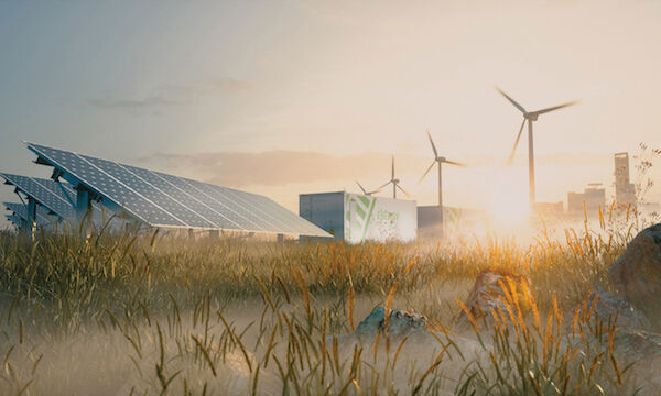 Compensating volatile supply from renewable sources