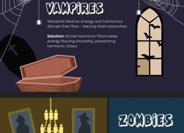 New Halloween infographic reveals how monsters rely on electricity