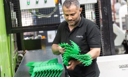 Injection moulding specialist, Clarity Plastics, achieves ISO 14001 accreditation