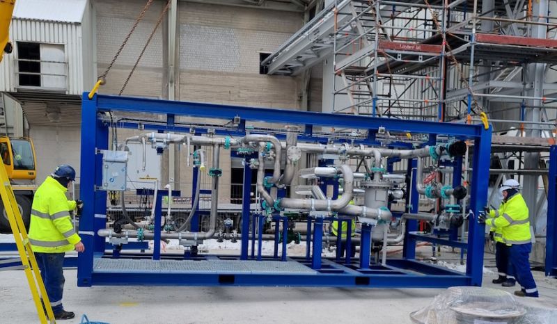 Modular carbon capture technology demonstrated at Grimsby plant