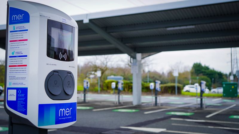 Consumer relevance for the retail park renaissance using EV chargers