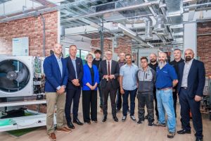 Energy Minister, Martin Mccluskey Visits Refurbished Daikin Manchester Facility to Witness Green Upskilling Boom