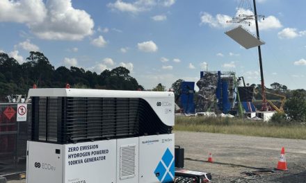 GEH2 hydrogen generator powers Netflix base camp during filming of APEX