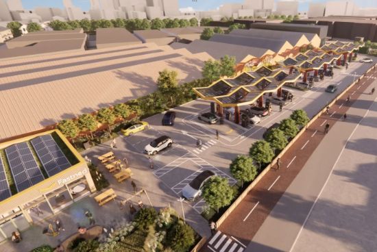 Ealing to benefit from London’s largest ultra-rapid EV charging hub