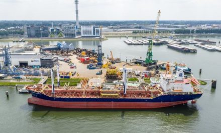 Wind-Assisted Ship Propulsion units installed on chemical tanker