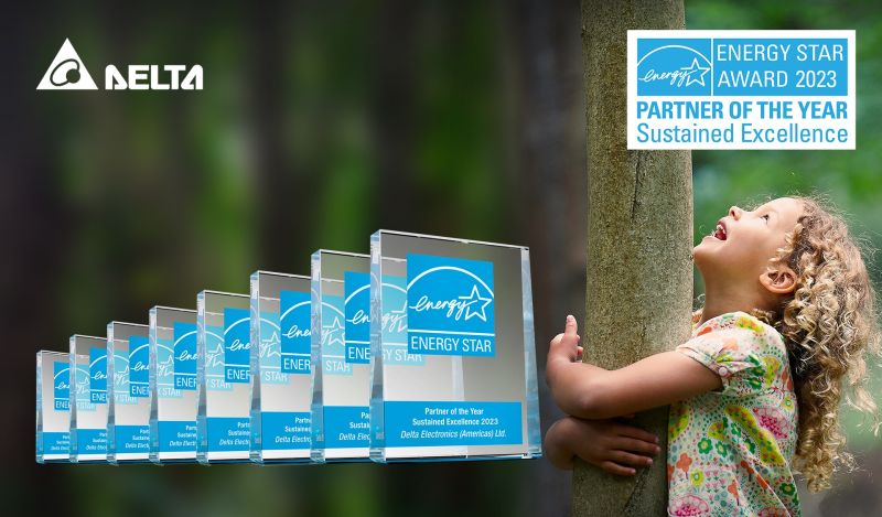 Delta honoured with the ENERGY STAR Partner of the Year Sustained Excellence Award for the Sixth Consecutive Year