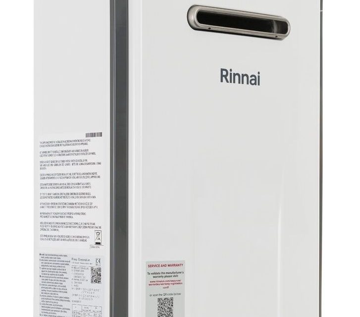 RINNAI – HOT WATER ON TAP –  SAVE ENERGY, SAVE MONEY