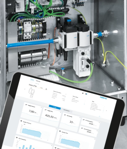 Festo MSE6 E2M energy saving solution
