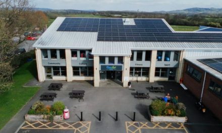 Solar panels secure local leisure centre’s future, cutting annual energy bill by £57,000