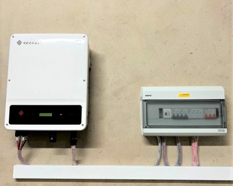 Solar plus battery technology can cut reliance on electricity grid