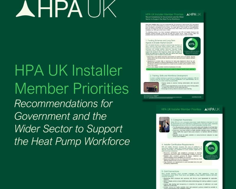 HPA UK publishes recommendations for heat pump installers