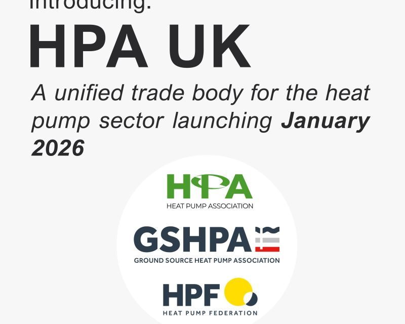 Heat pump sector to unite in new unified trade body, HPA UK