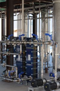 HRS Heat Exchangers bespoke approach means that clients with a preference can specify a particular brand for components such as valves and pumps