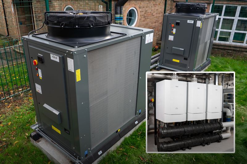 Primary school benefits from hybrid heating system from Ideal Commercial Heating