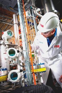 ICL carbon capture pilot plant ABB instrumentation SML