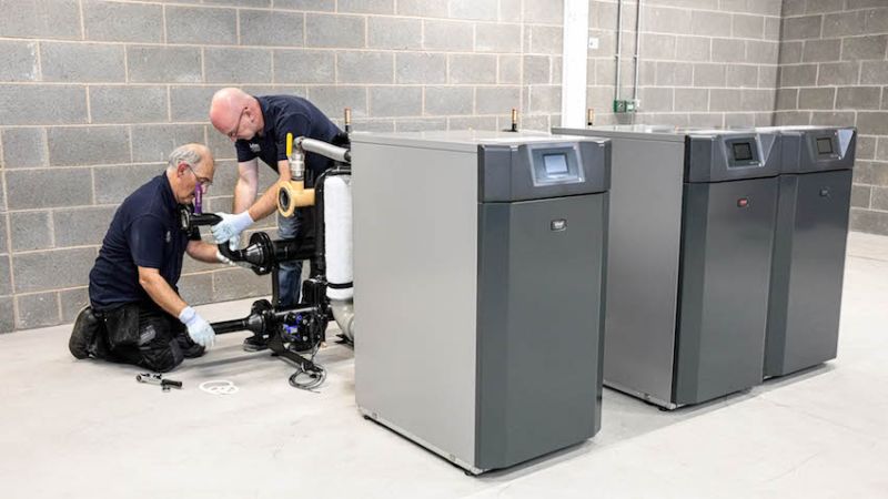 Ideal Heating launches video to show how fast a high-performance boiler cascade system can come together