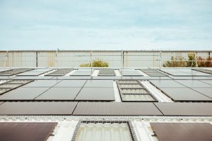 Lombard Shipping is targeting a 50% energy consumption reduction with the installation of a 226 panel solar array. Image credit: Farlie Photography.
