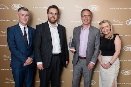 Centrica Business Solutions scoops Jaguar Land Rover supplier excellence award