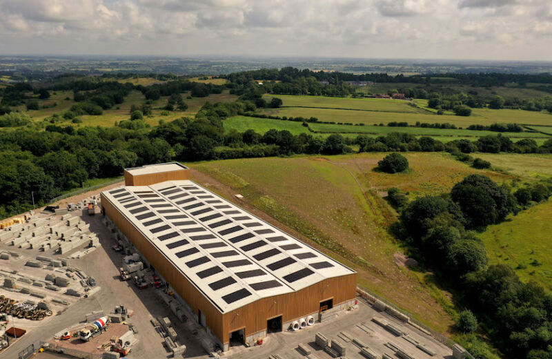 Litecast chooses SolarEdge rooftop PV system in bid to become UK’s first Carbon Neutral construction supply company