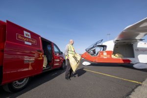 Royal Mail will be using electric flight