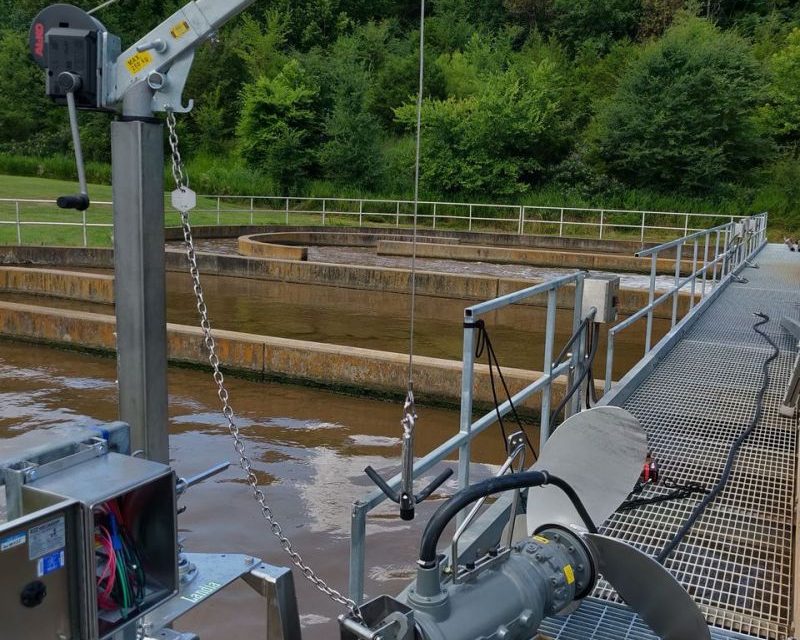 Oxidation ditch mixers create energy savings in Arkansas