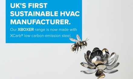 Nuaire is the first UK ventilation manufacturer to use low carbon-emissions recycled and renewably produced steel