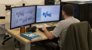 Once the design is complete a materials list is produced including all necessary components
