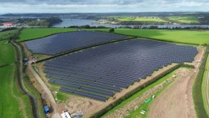 The point lane solar farm’s 14,000 solar panels will supply approximately 40% of the King’s Cross estate’s electricity demand.