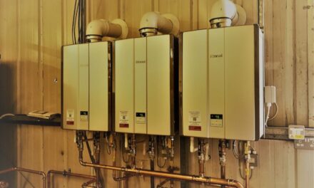 Kudos Linen Hire cleans out stored system to Rinnai for hot water heating solution