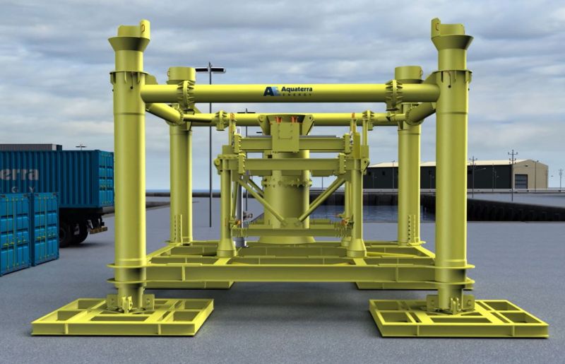 Aquaterra Energy marks fabrication milestone for its inaugural Recoverable Abandonment Frame (RAF) system