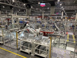 Robot Assembly Workstation for UniGear ZS1 Switchgear Cubicle