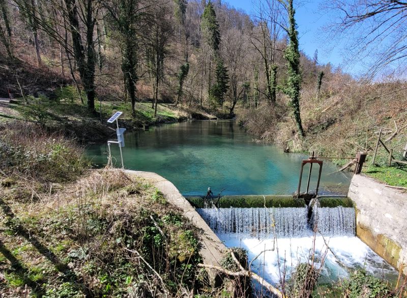 Solar powered camera monitors flood defence infrastructure