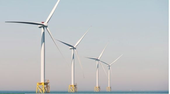 UK trials using offshore wind to restart the electricity grid in the event of a national power outage.