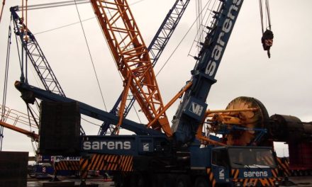 Sarens takes part in the expansion of the Neilston Substation, key facility for the distribution of green energy in the UK