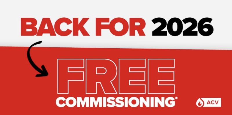 ACV UK’s free commissioning promotions return for 2026