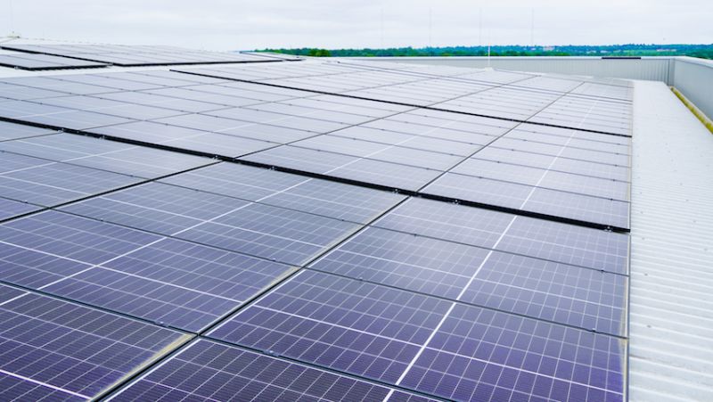 Major renewables project delivers green energy for the green screen