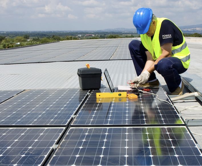 Off-Grid solar PV commercial systems