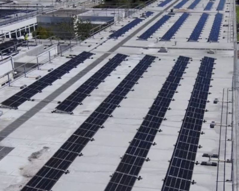 Rooftop solar system supports ambitious Net Zero goals at St Austell community hospital