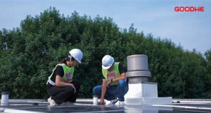 The GoodWe engineering team worked closely with the Embassy of Switzerland in China to find the best renewable energy solution