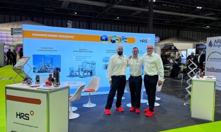 HRS orange shoes return to the NEC for World Biogas Expo 2025